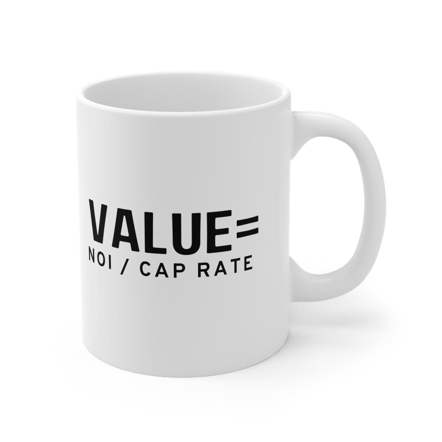 Value=NOI/Cap rate - 11oz