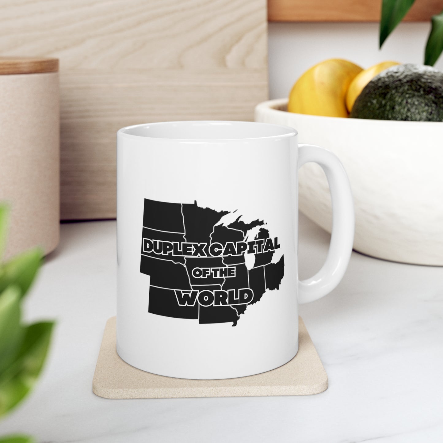 Duplex Capital of the World Mug - 11oz