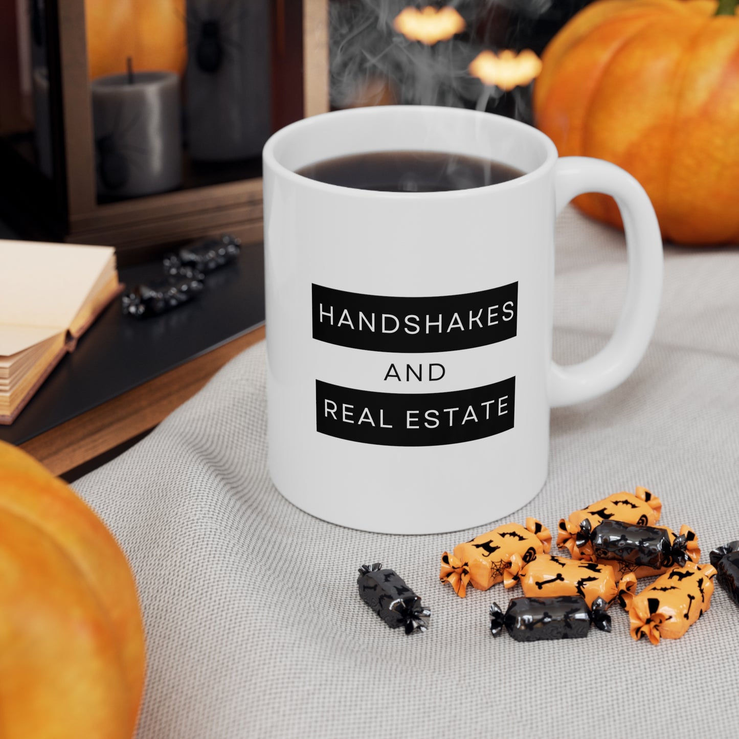 Handshakes and Real Estate Mug - 11oz