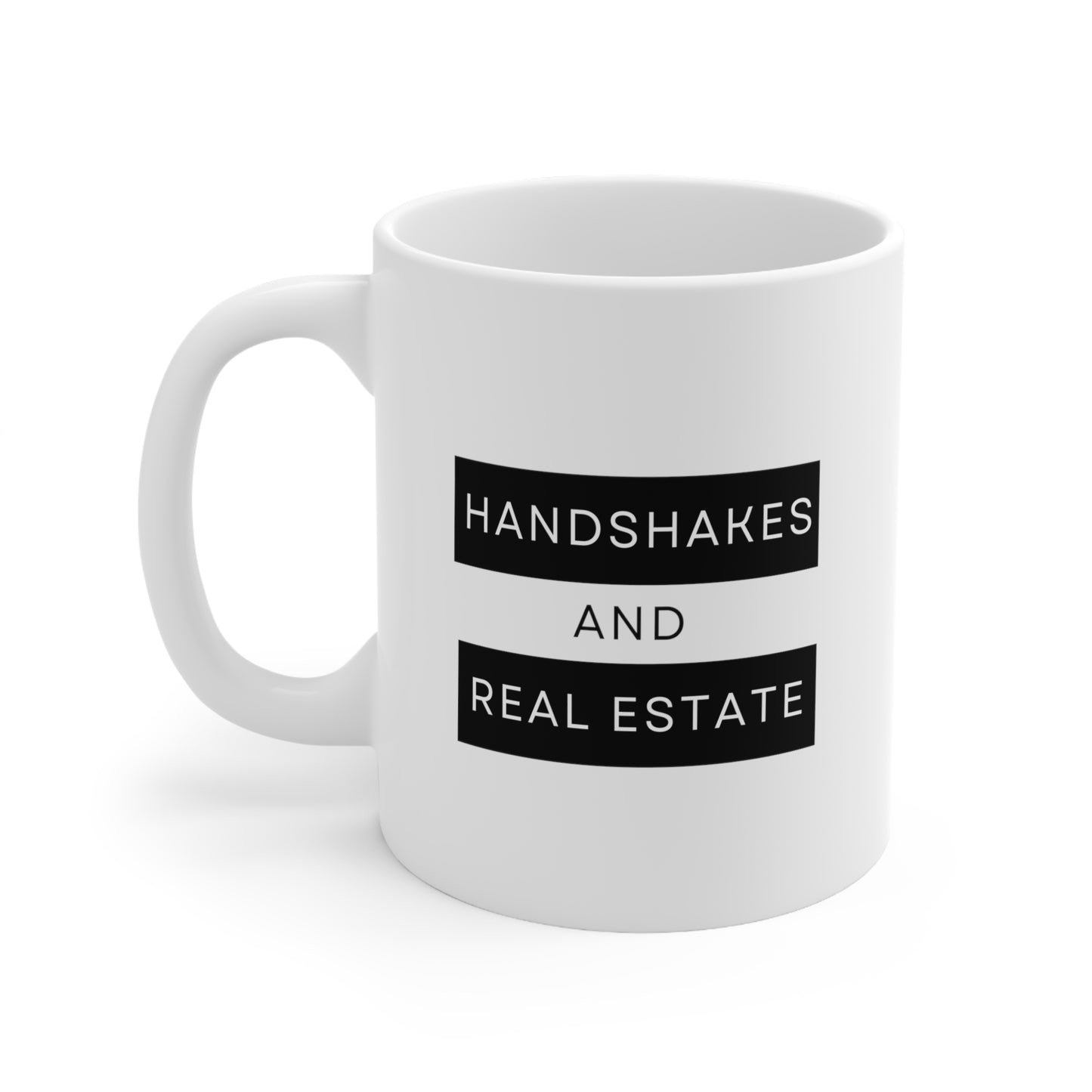 Handshakes and Real Estate Mug - 11oz