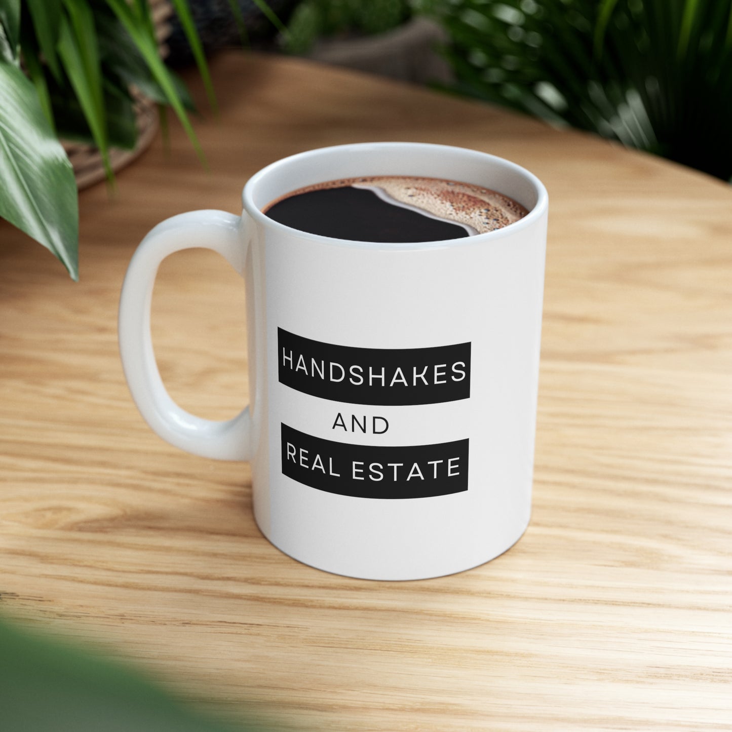 Handshakes and Real Estate Mug - 11oz