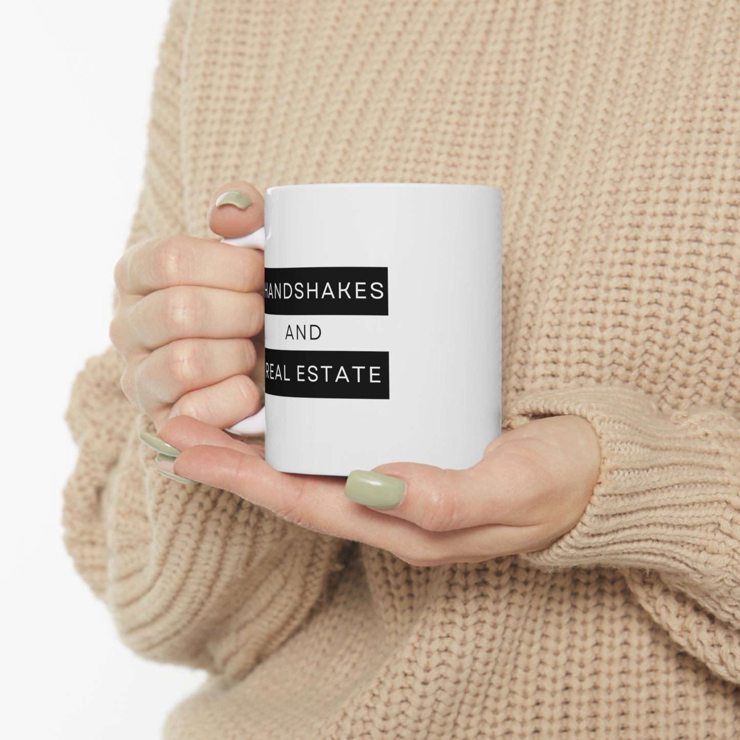 Handshakes and Real Estate Mug - 11oz